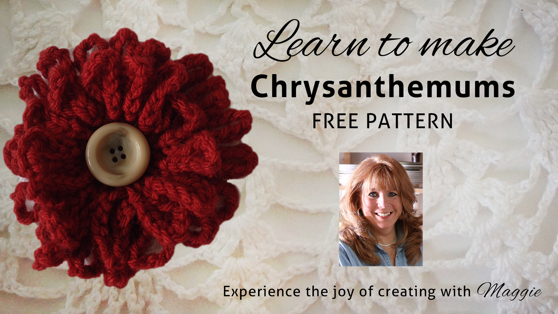 Chrysanthemum – Free Crochet Pattern– Maggie's Crochet