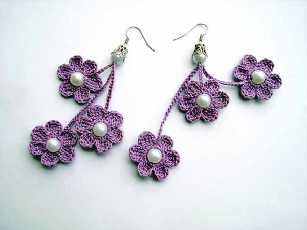 Purple Crochet Earrings_optw