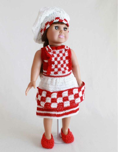 barbecue girl doll crochet pattern