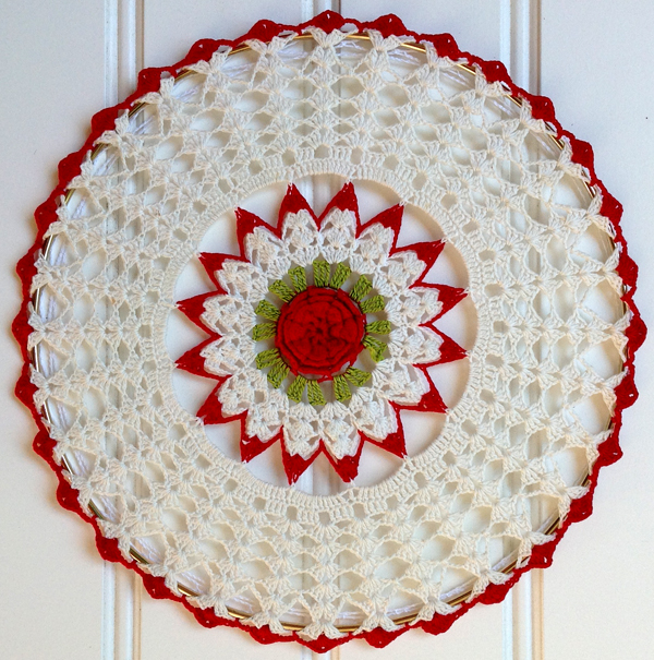 Vintage-Crochet-Lace-Doily-Red-Rose-Maggie-Weldon-600