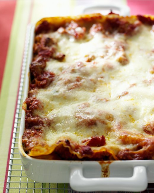 tomato sausage lasagna