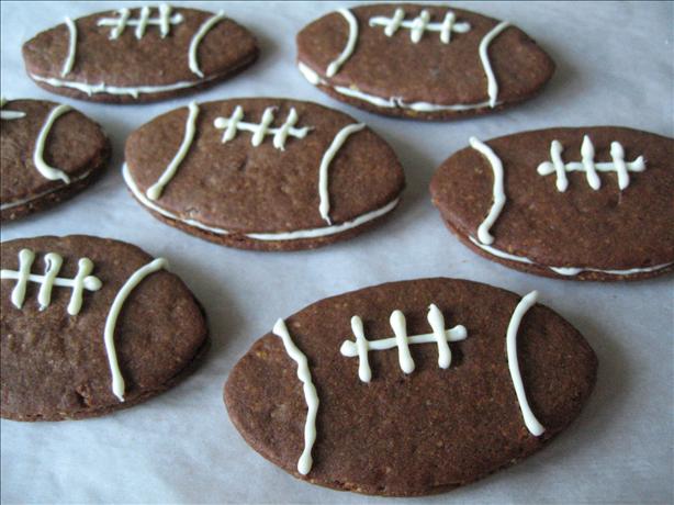 football cookies super bowl recipe creative dessert chocolate