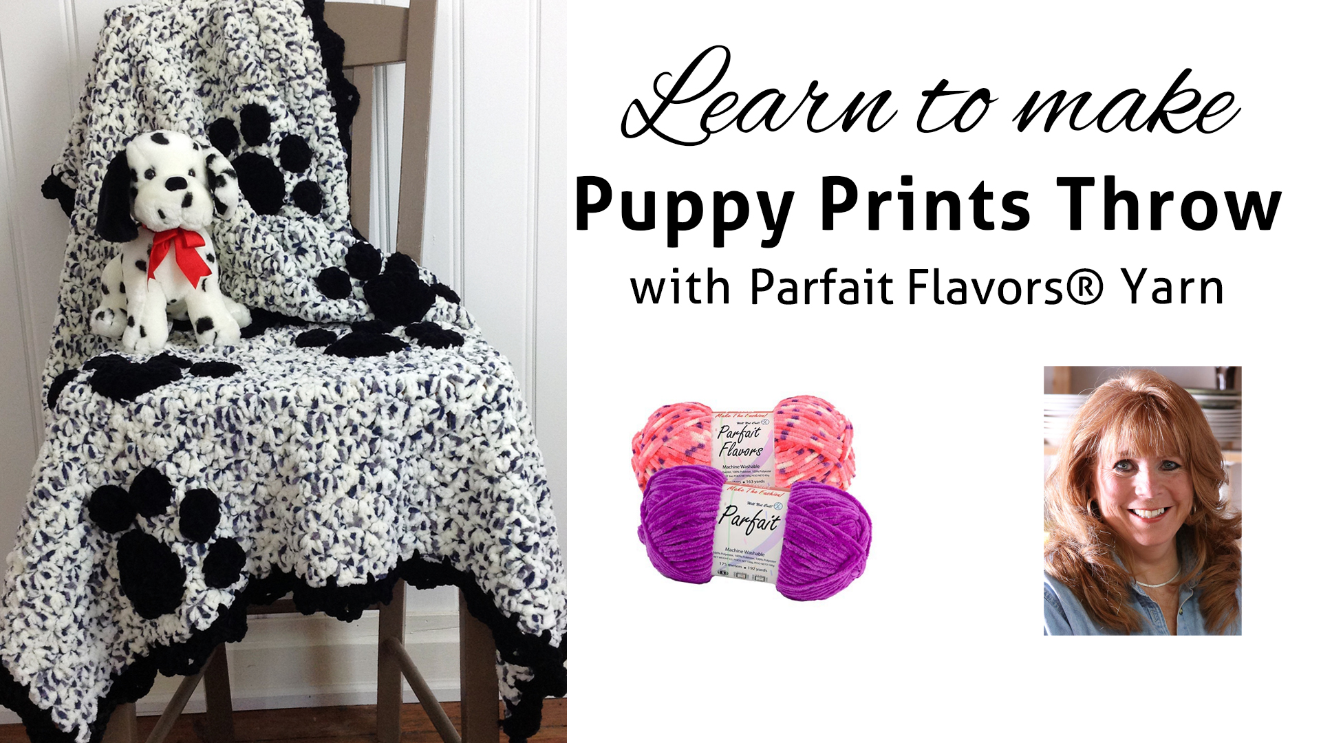 beginning-parfait-flavors-puppy-prints-throw-free-pattern