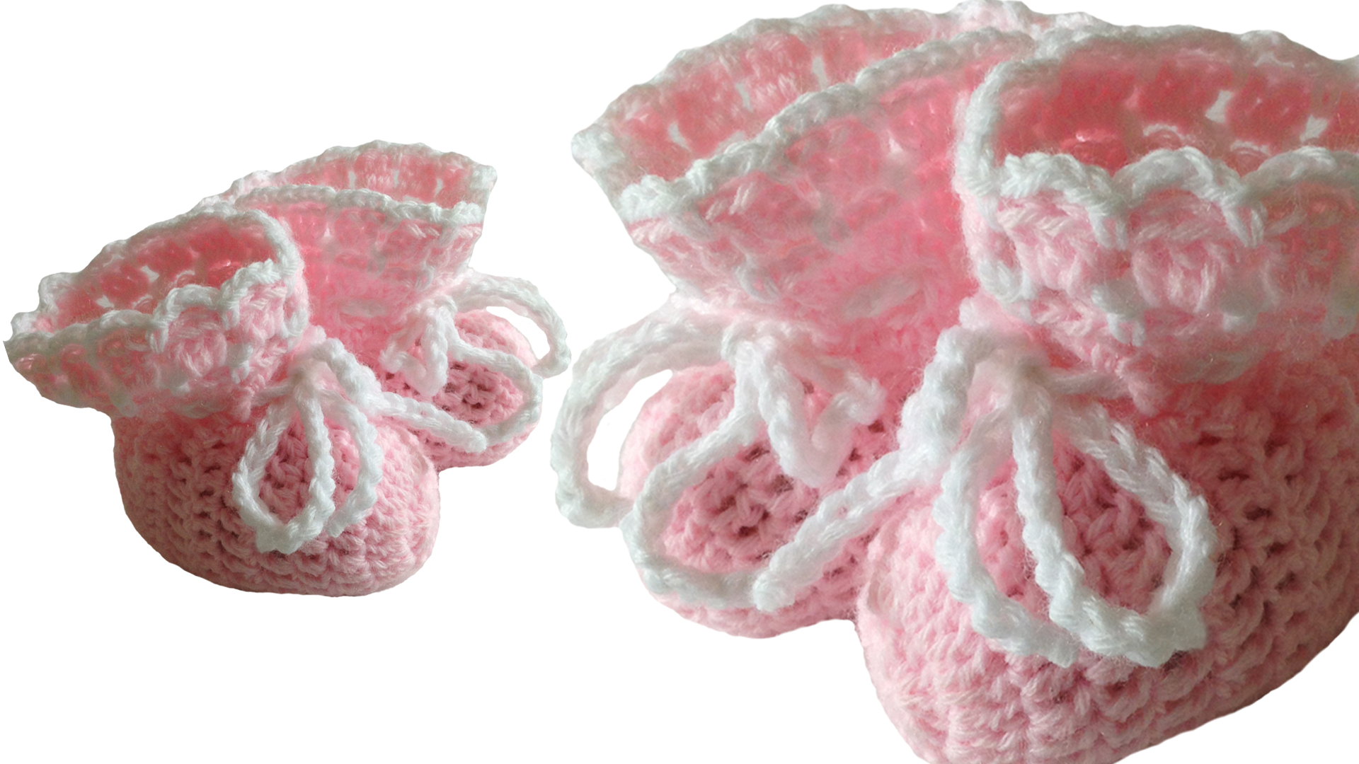 maggies-crochet-pink-booties-free-pattern-close-up