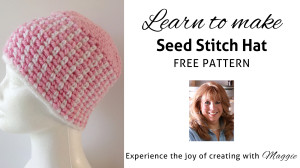beginning-maggies-crochet-seed-stitich-hat-free-pattern
