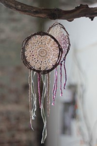 DIY Doily Dream Catcher from Free People